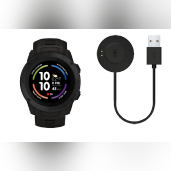 Itech Gladiator 2 Bluetooth Smartwatch - Silver Bezel - Picture 3 of 11